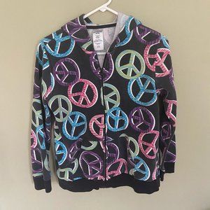 Canyon River Blues Peace Sign Sweatshirt